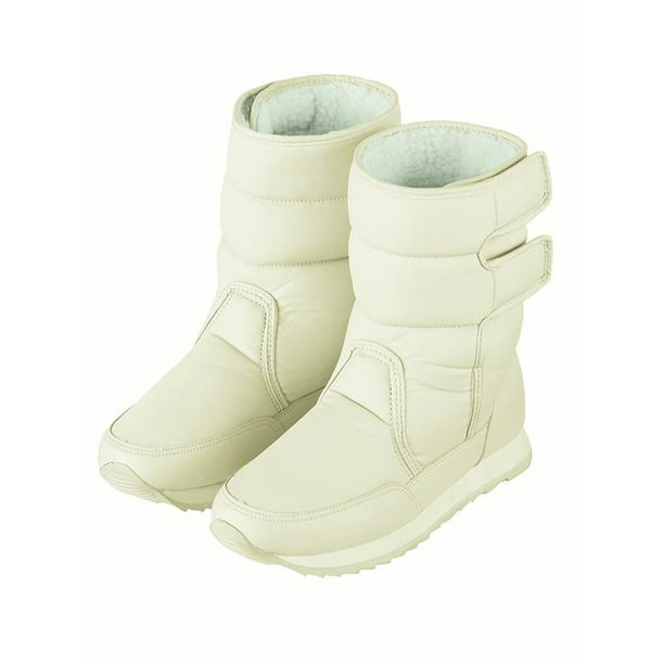 Details about   41/42/43 Women Fleece Lined Pull On Flats College Winter Warm Snow Ankle Boots D 